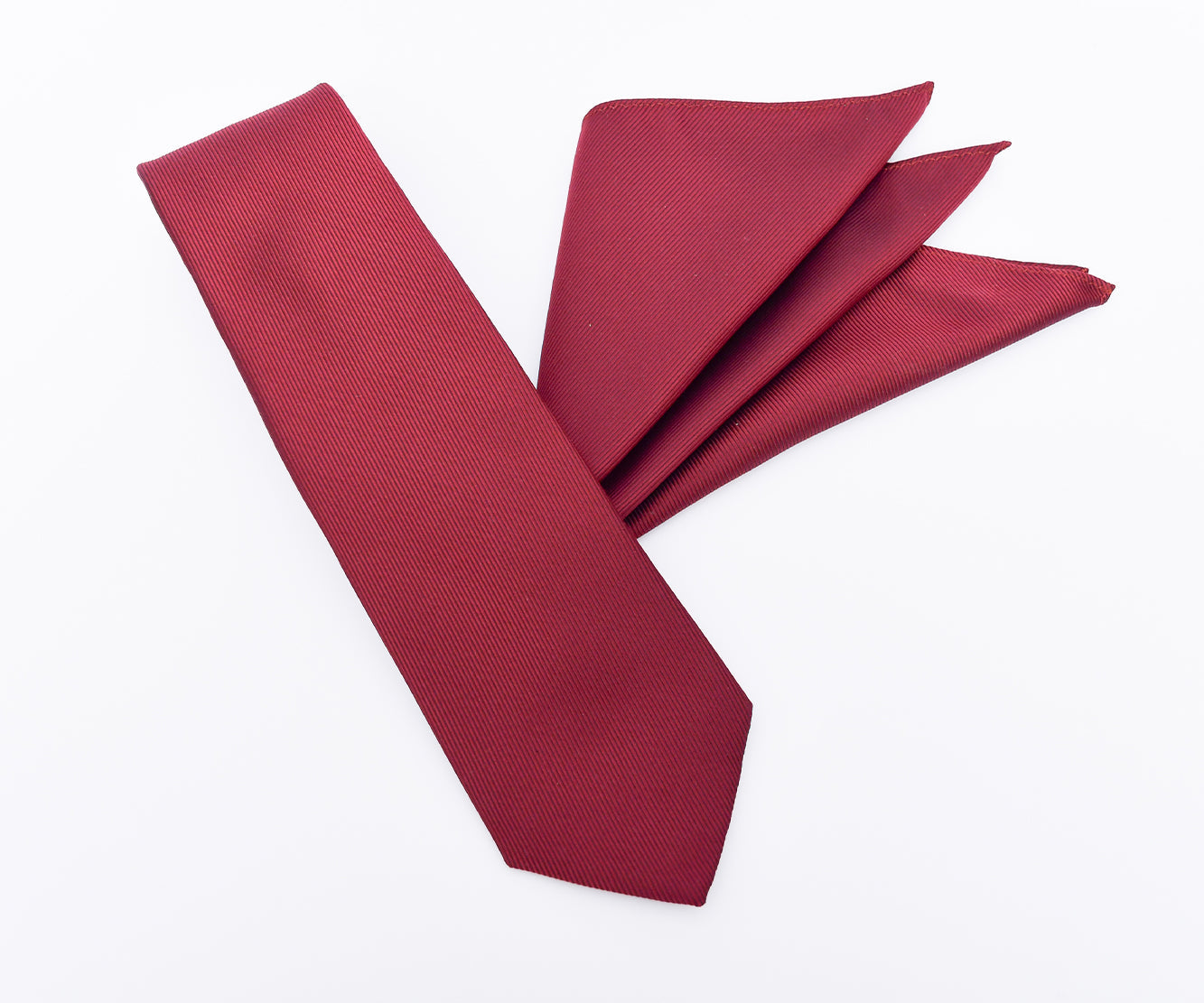 Franco Spada ( フランコスパダ ) 細綾無地ポケットチーフ:ワイン