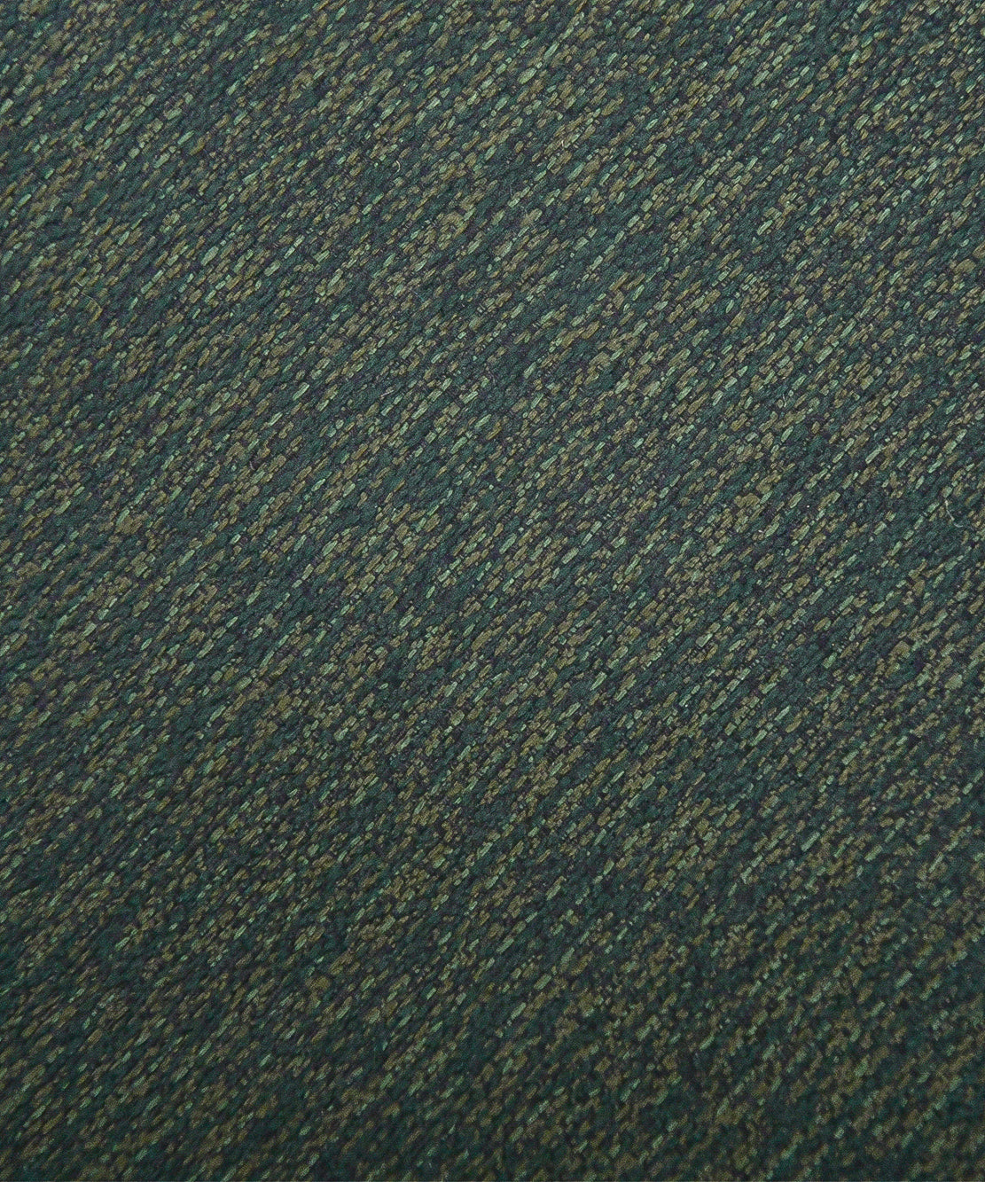 Franco Spada ( フランコスパダ ) ヴィンテージ調梨地ミックス無地ネクタイ:ダークオリーブグリーン