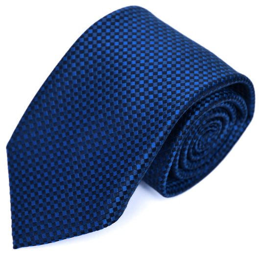 Franco spada ( フランコスパダ ) バスケットグラデーション無地調ネクタイ:ネイビー×ブルー