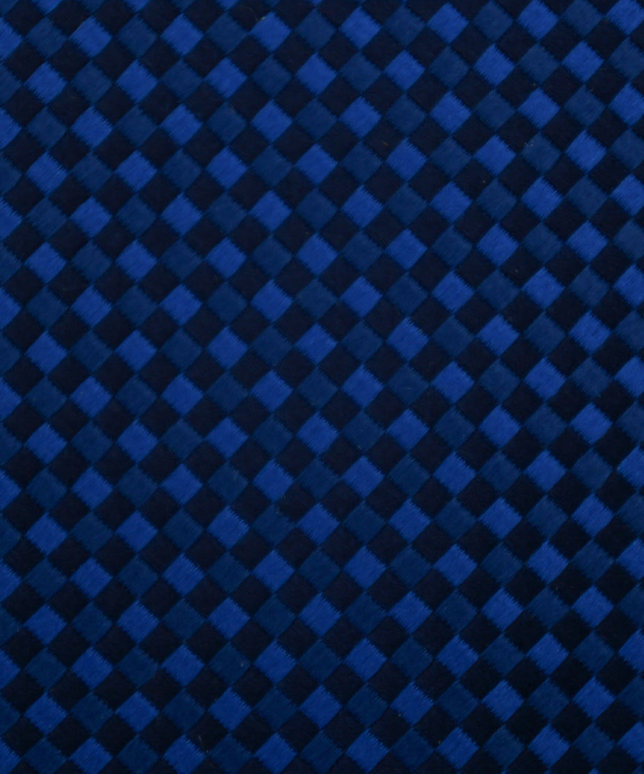 Franco spada ( フランコスパダ ) バスケットグラデーション無地調ネクタイ:ネイビー×ブルー