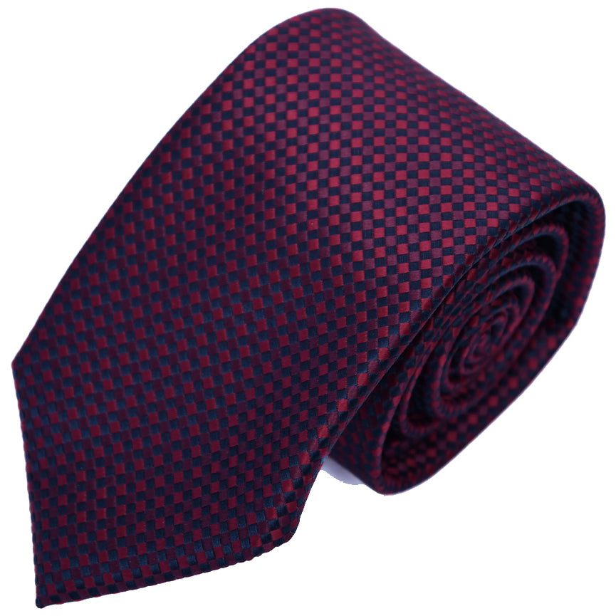 Franco spada ( フランコスパダ ) バスケットグラデーション無地調ネクタイ:ネイビー×ワイン