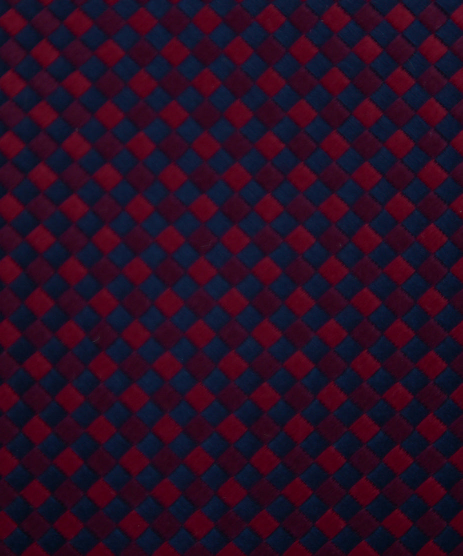 Franco spada ( フランコスパダ ) バスケットグラデーション無地調ネクタイ:ネイビー×ワイン