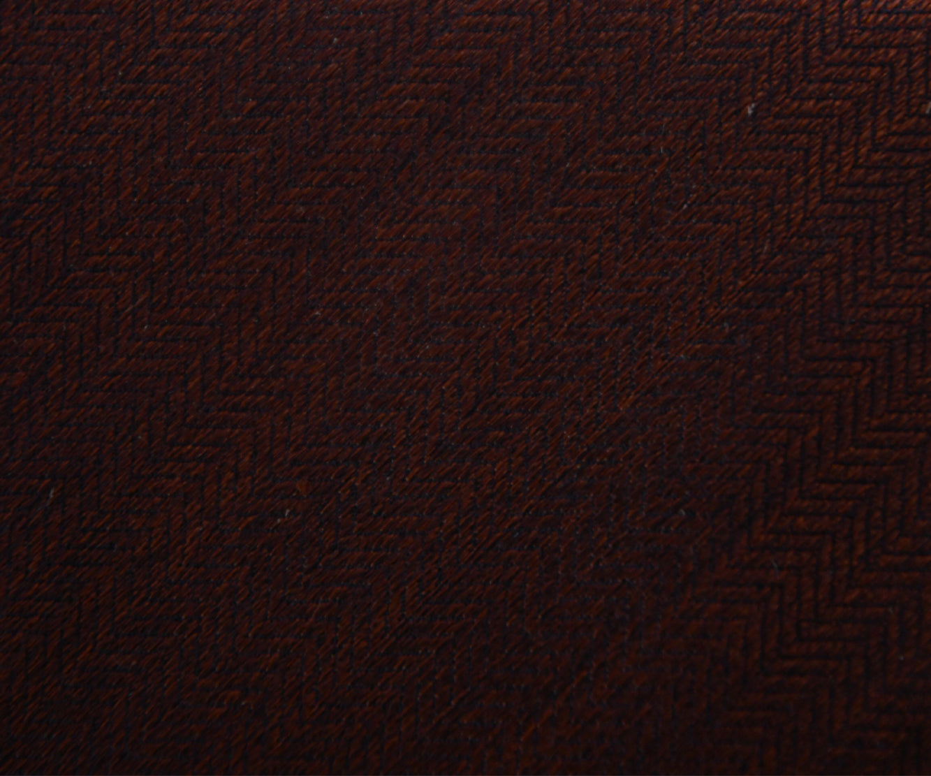 Franco spada (フランコスパダ)ミニヘリンボーン無地ネクタイ:コーヒーブラウン