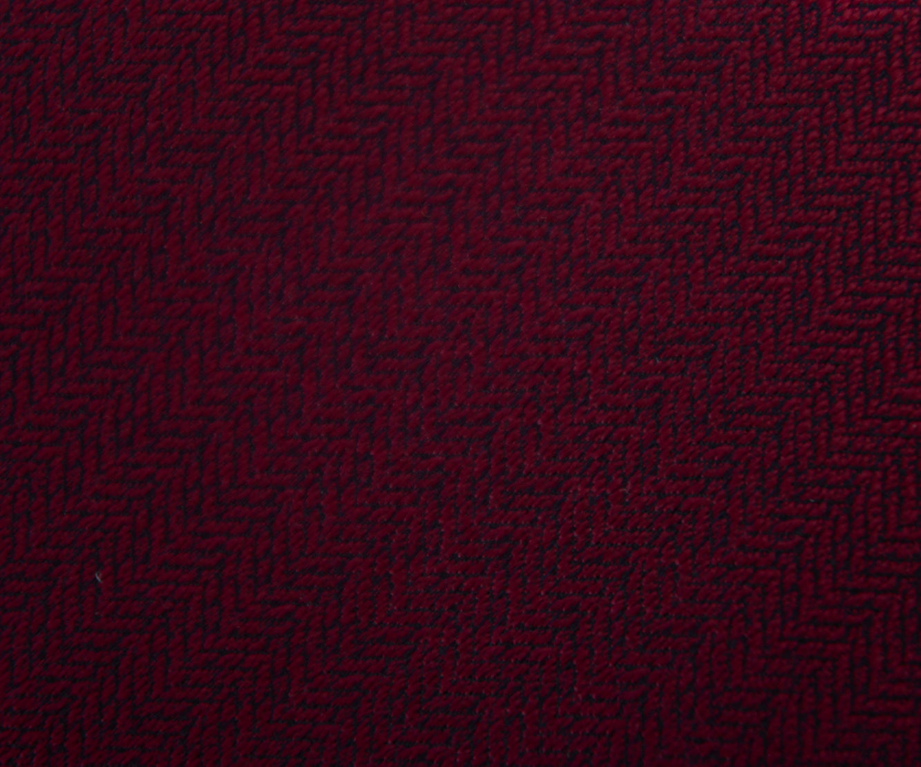 Franco spada (フランコスパダ) ミニヘリンボーン無地ネクタイ:ボルドー