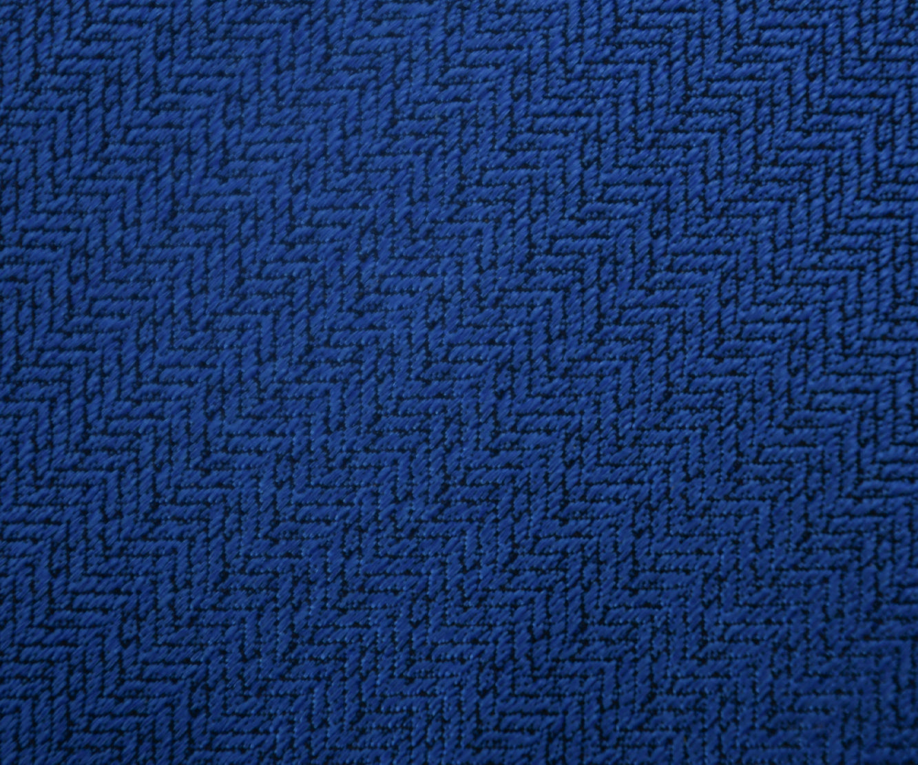 Franco spada (フランコスパダ) ミニヘリンボーン無地ネクタイ:ミディアムブルー