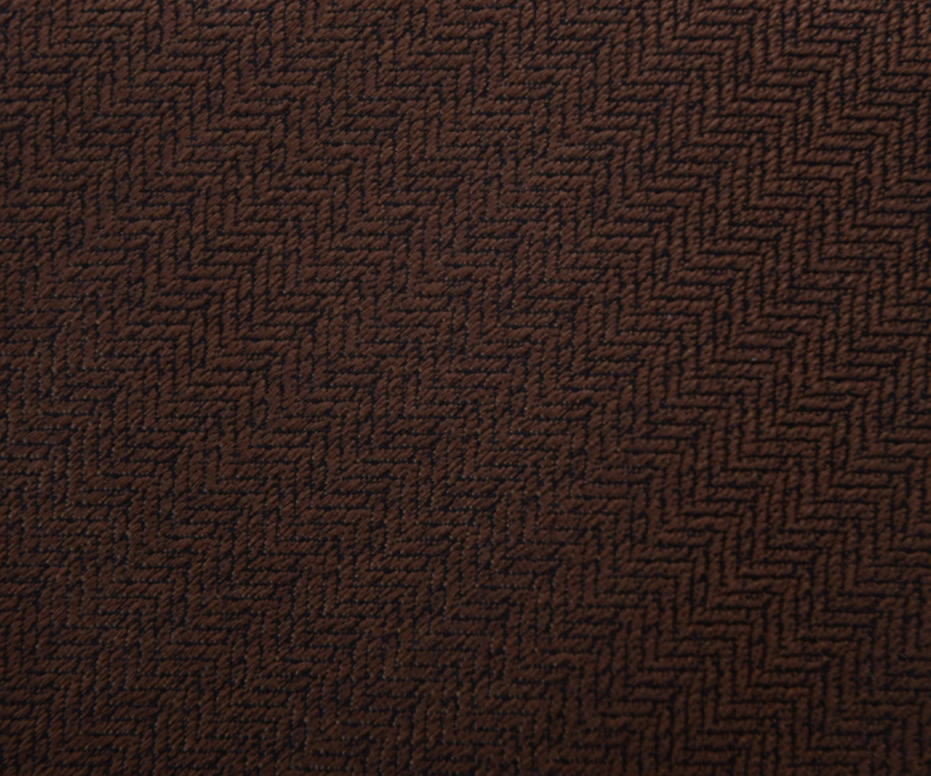 Franco spada (フランコスパダ) ミニヘリンボーン無地ネクタイ:ブラウン