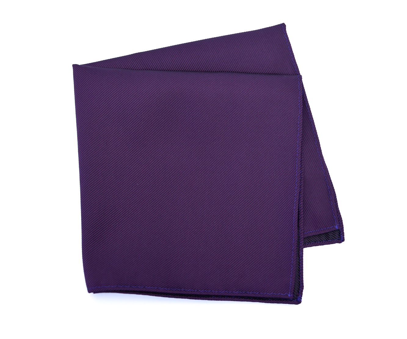 Franco Spada ( フランコスパダ ) 細綾無地ポケットチーフ:パープル