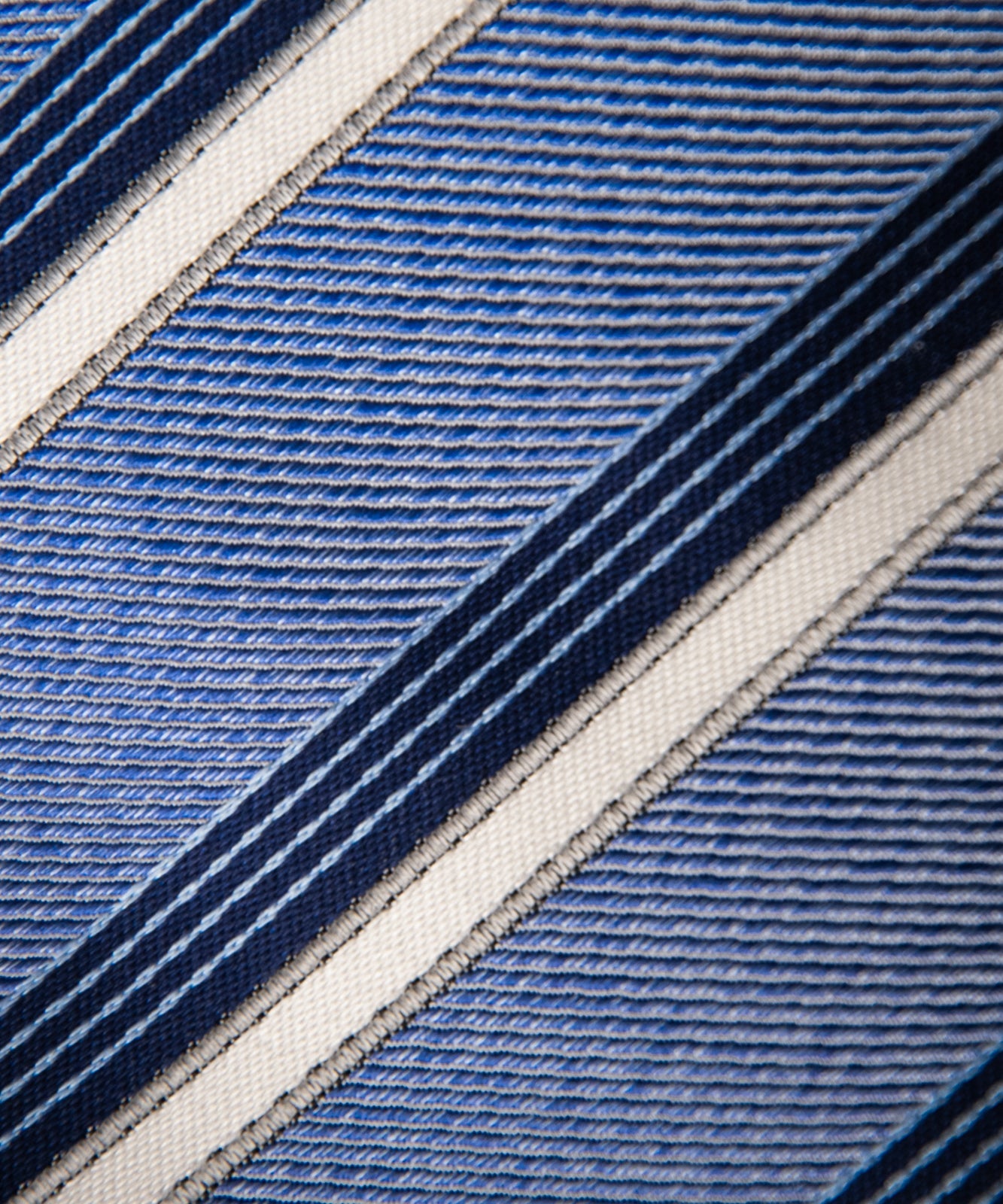 Franco Spada ( フランコスパダ ) パステルメランジストライプネクタイ:ブルー