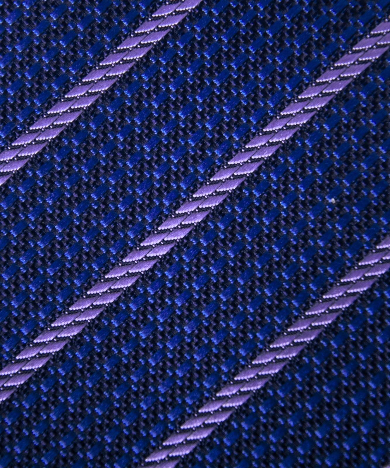 Franco Spada ( フランコスパダ ) ヴィンテージストライプネクタイ:ダークブルー×サックス