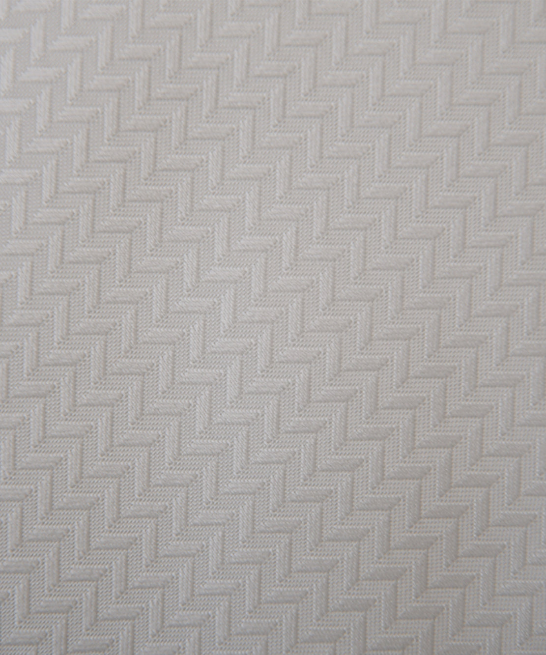 Franco Spada ( フランコスパダ ) マイクロヘリンボーン無地フォーマルネクタイ:シルバー