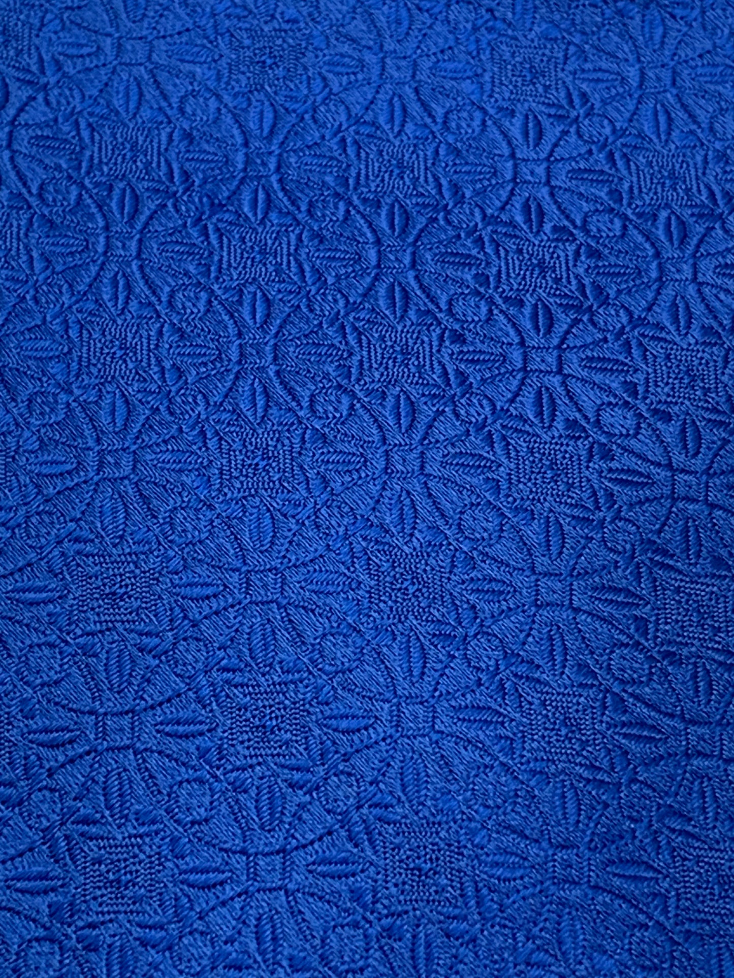 AZZURRO (アズーロ) クラシックメダリオンネクタイ:ロイヤルブルー