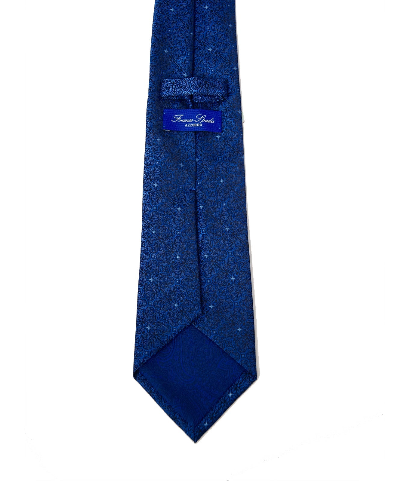 AZZURRO(アズーロ)NEW ロイヤルダークブルーメダリオンネクタイ