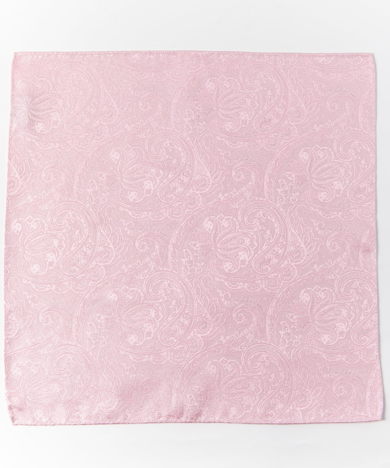Franco Spada ( フランコスパダ )   クラシックペーズリージャガードポケットチーフパステルカラー:ピンク