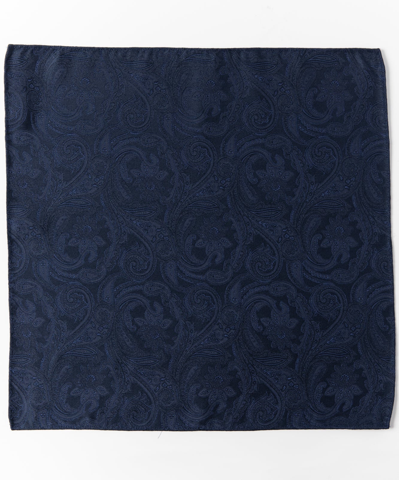 Franco Spada  ( フランコスパダ )   クラシックペーズリージャガードポケットチーフベーシックカラー:ネイビー