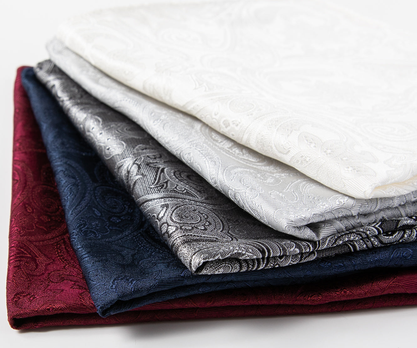 Franco Spada  ( フランコスパダ )   クラシックペーズリージャガードポケットチーフベーシックカラー:グレー