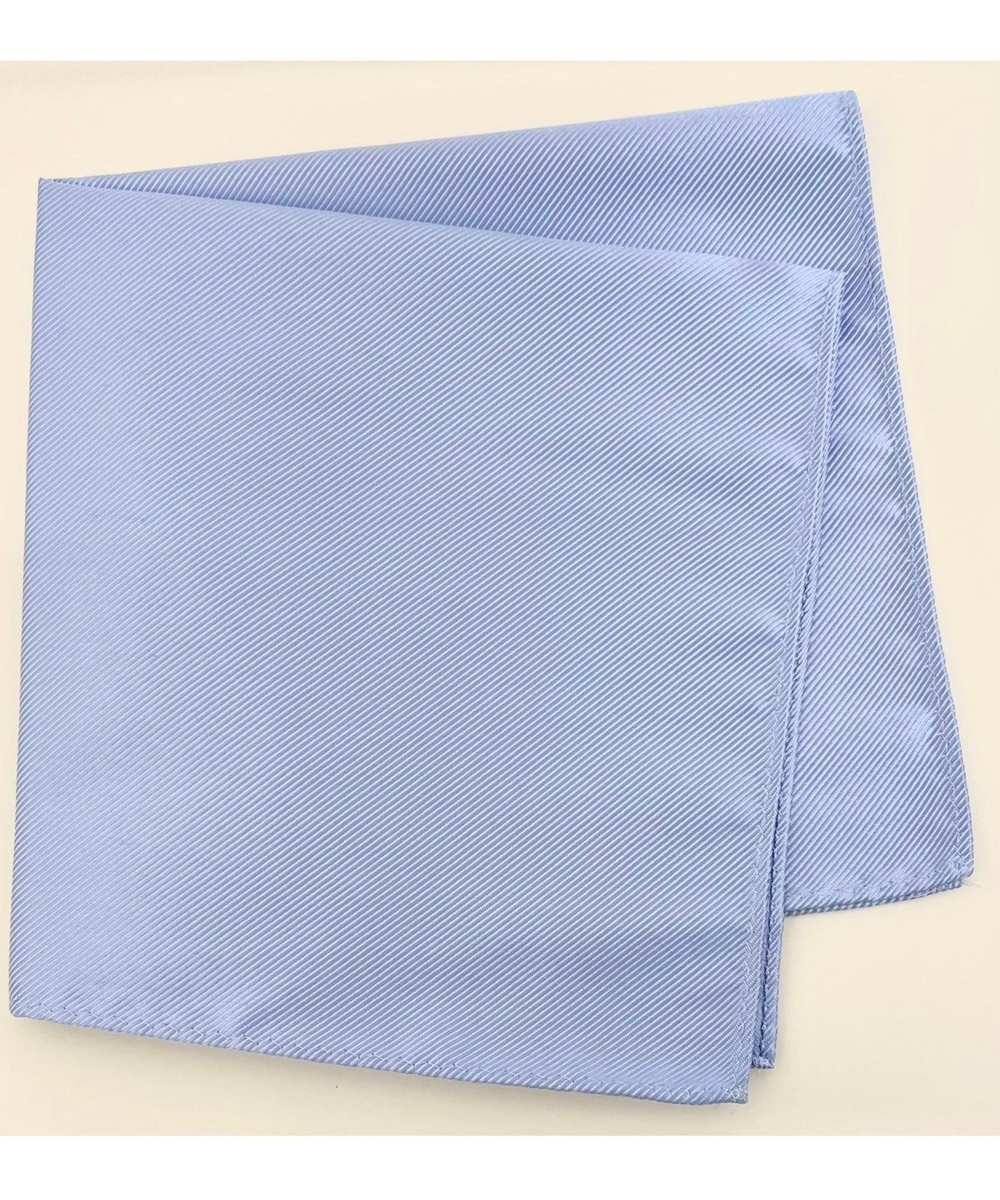 Franco Spada  ( フランコスパダ )   綾無地ジャガードポケットチーフ:サックス