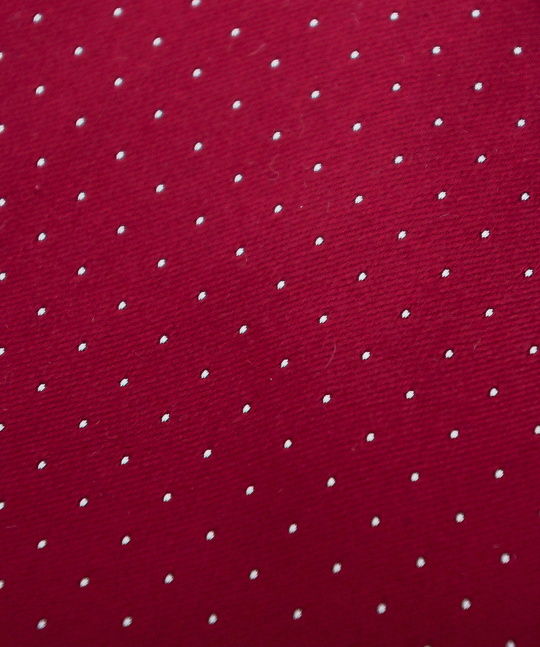 Franco Spada ( フランコスパダ )  ベーシックサテンピンドットネクタイ:ワインレッド×ホワイト