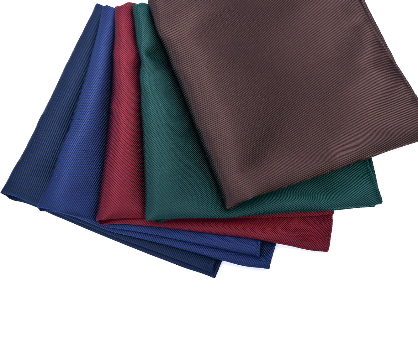 Franco Spada ( フランコスパダ ) 細綾無地ポケットチーフ:ネイビー