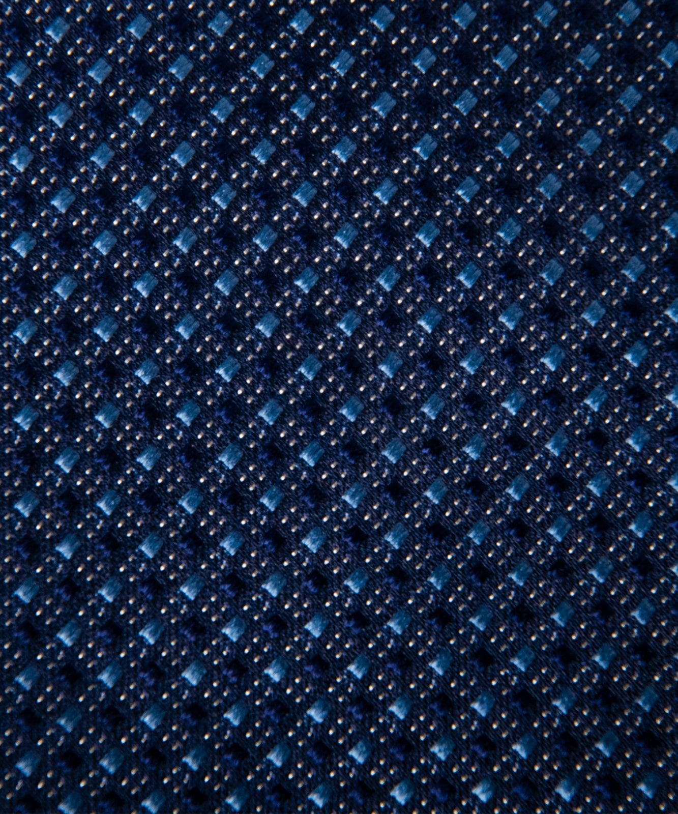 Franco Spada ( フランコスパダ ) マイクロスクエアネクタイ:ネイビー×サックス