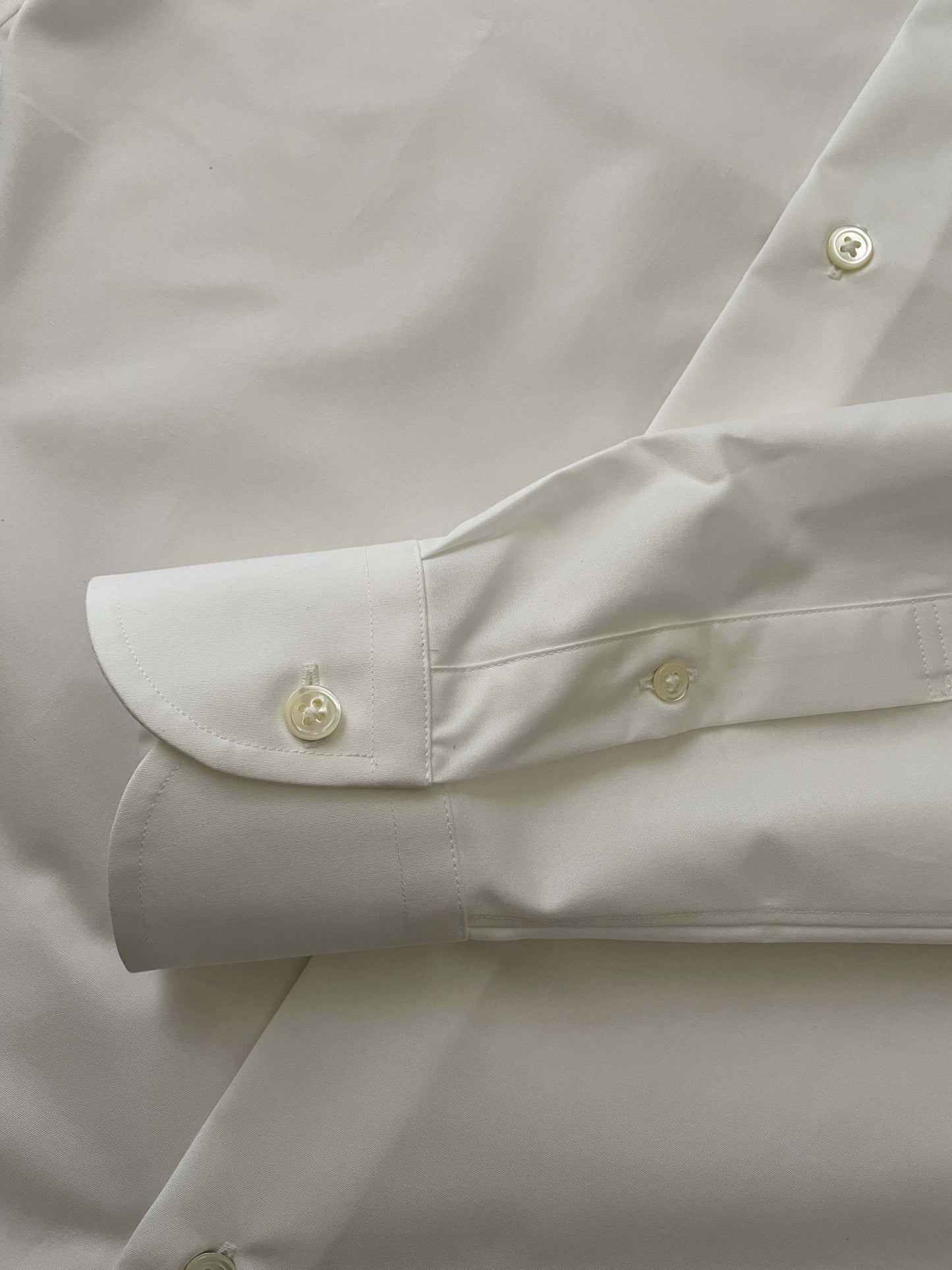 Franco Spada ( フランコスパダ ) 播州織 ピケワイドカラーシャツ ホワイト