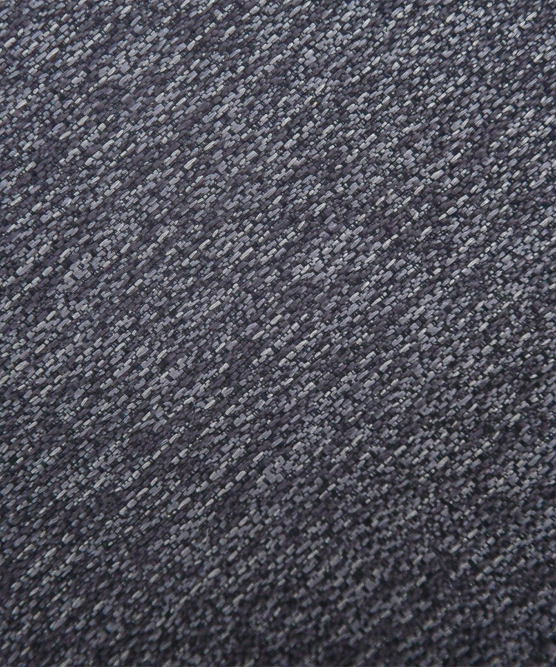 Franco Spada ( フランコスパダ ) ヴィンテージ調梨地ミックス無地ネクタイ：スチールグレー