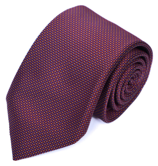 Franco Spada ( フランコスパダ ) マイクロピンドットパターンネクタイ：ワイン