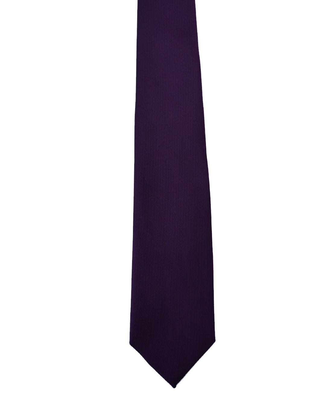 Franco Spada ( フランコスパダ )  細綾無地ネクタイ：パープル