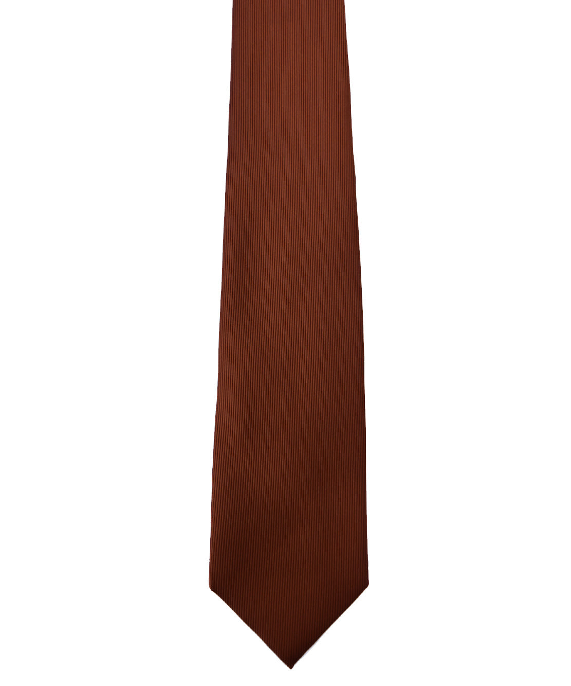 Franco Spada ( フランコスパダ )  細綾無地ネクタイ：ダスディオレンジ