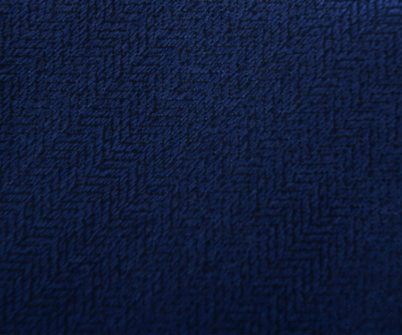 Franco spada (フランコスパダ) ミニヘリンボーン無地ネクタイ：ネイビー