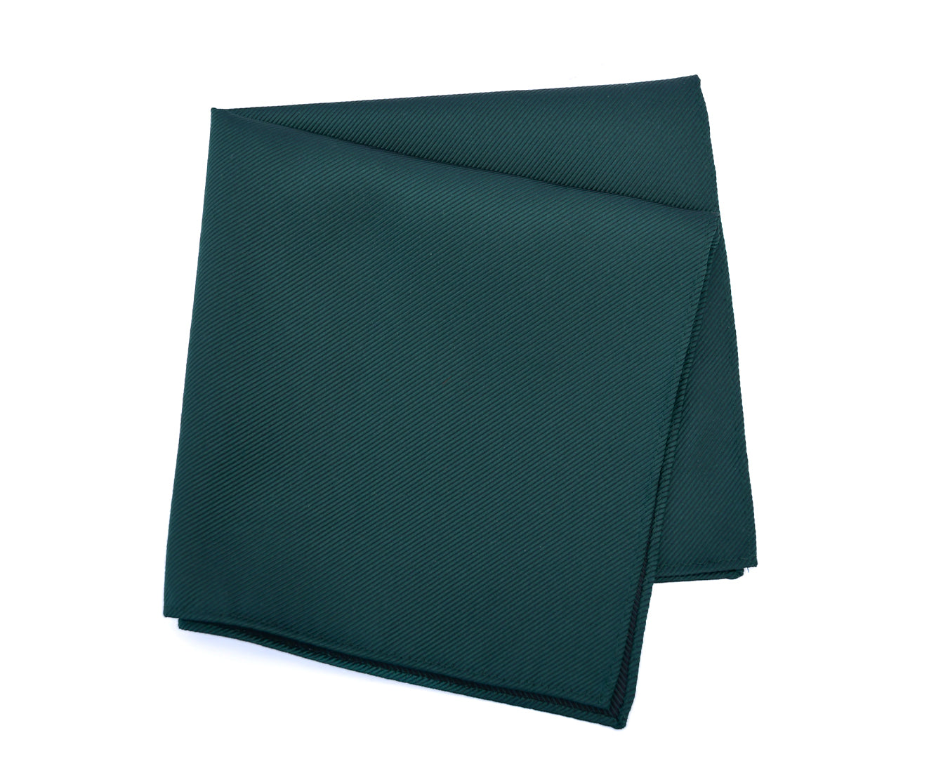 Franco Spada ( フランコスパダ )細綾無地ポケットチーフ： ブリティッシュグリーン