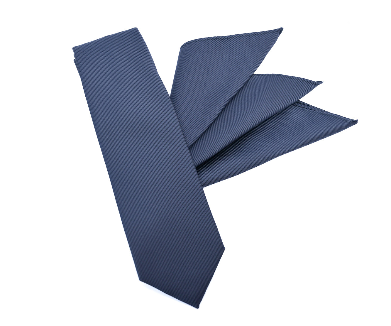 Franco Spada ( フランコスパダ ) 細綾無地ポケットチーフ：ダークグレー