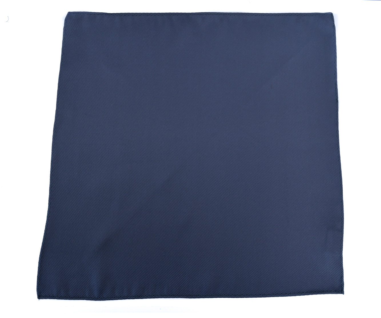 Franco Spada ( フランコスパダ ) 細綾無地ポケットチーフ：ダークグレー