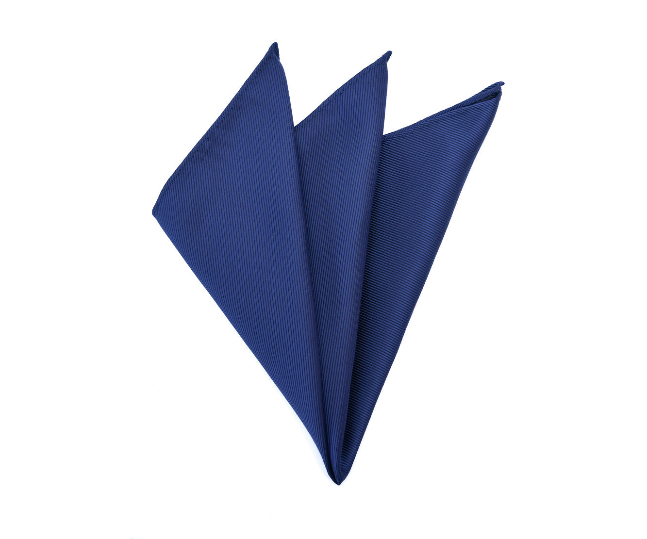 Franco Spada ( フランコスパダ ) 細綾無地ポケットチーフ：ロイヤルブルー