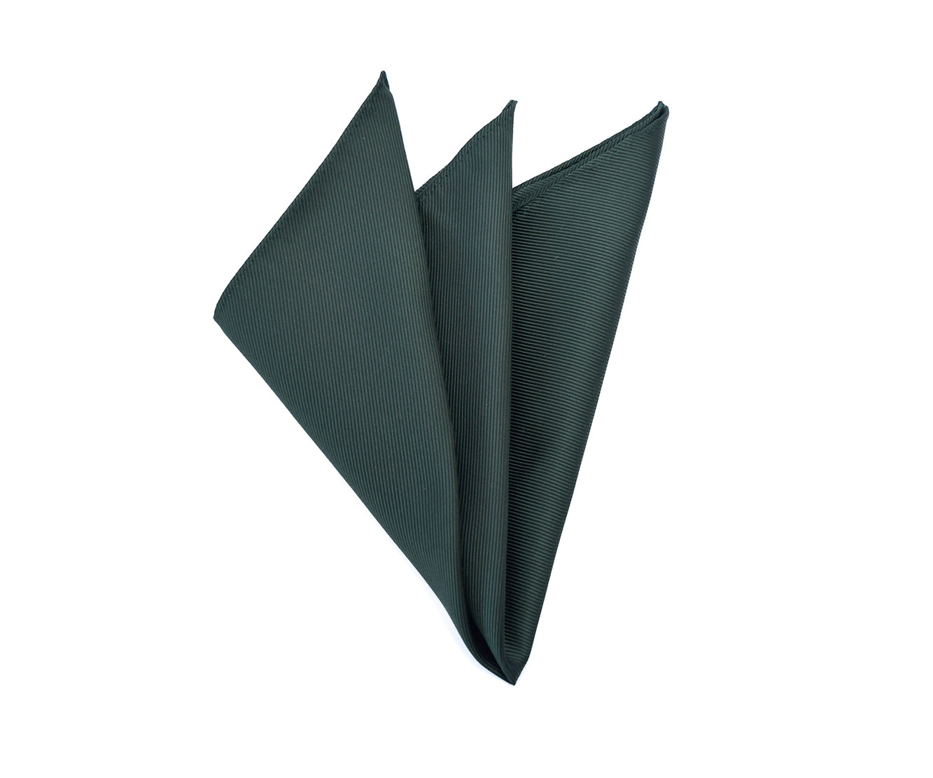 Franco Spada ( フランコスパダ ) 細綾無地ポケットチーフ：ダークオリーブ