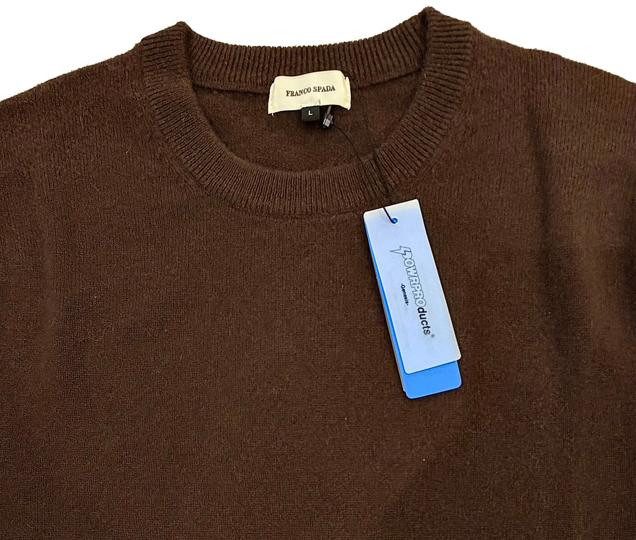 【SALE】　　 Franco Spada ( フランコスパダ )   〈手洗い可能〉【TALMUS branch】カシミヤ100%クルーネックニット