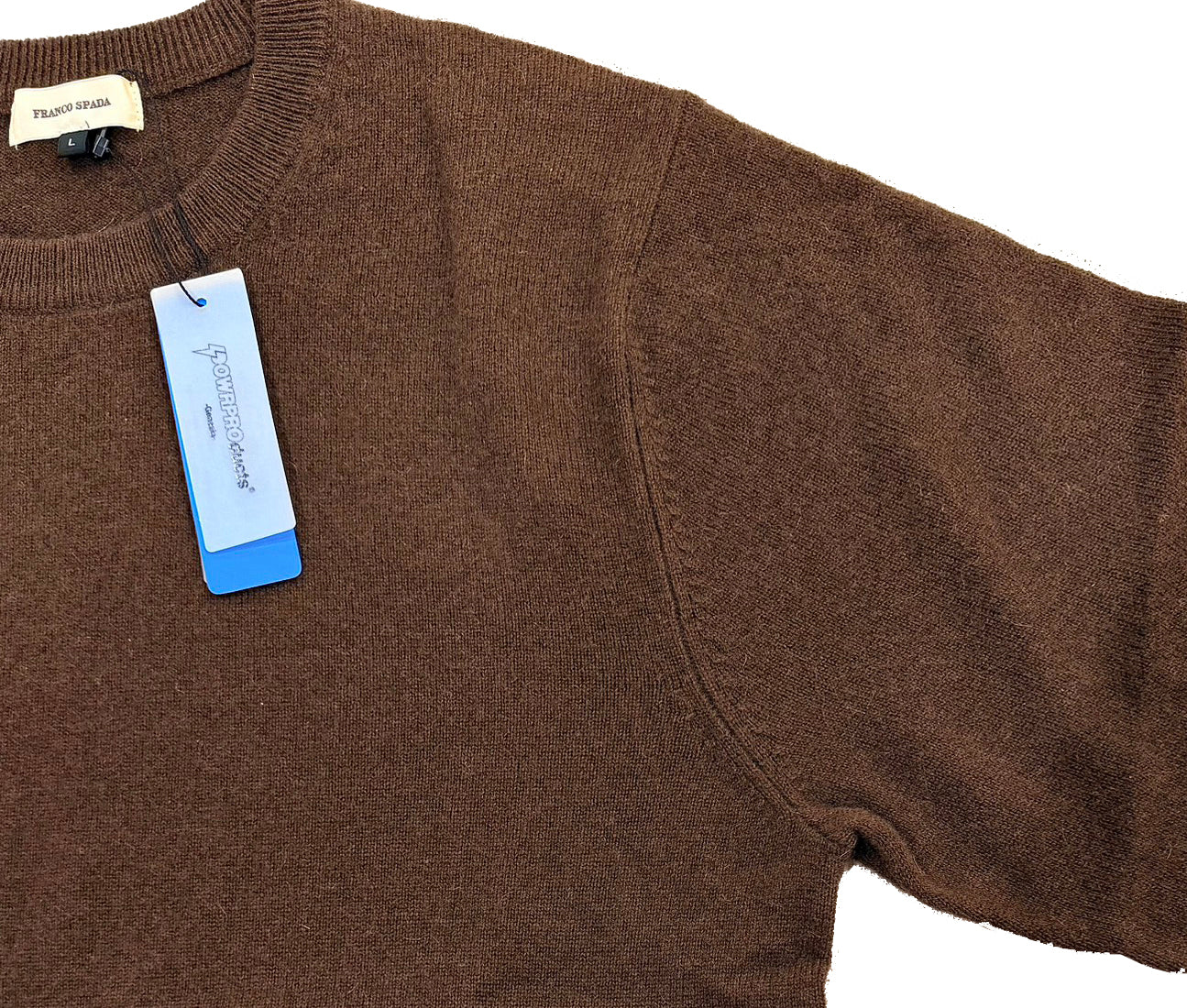 【SALE】　　 Franco Spada ( フランコスパダ )   〈手洗い可能〉【TALMUS branch】カシミヤ100%クルーネックニット