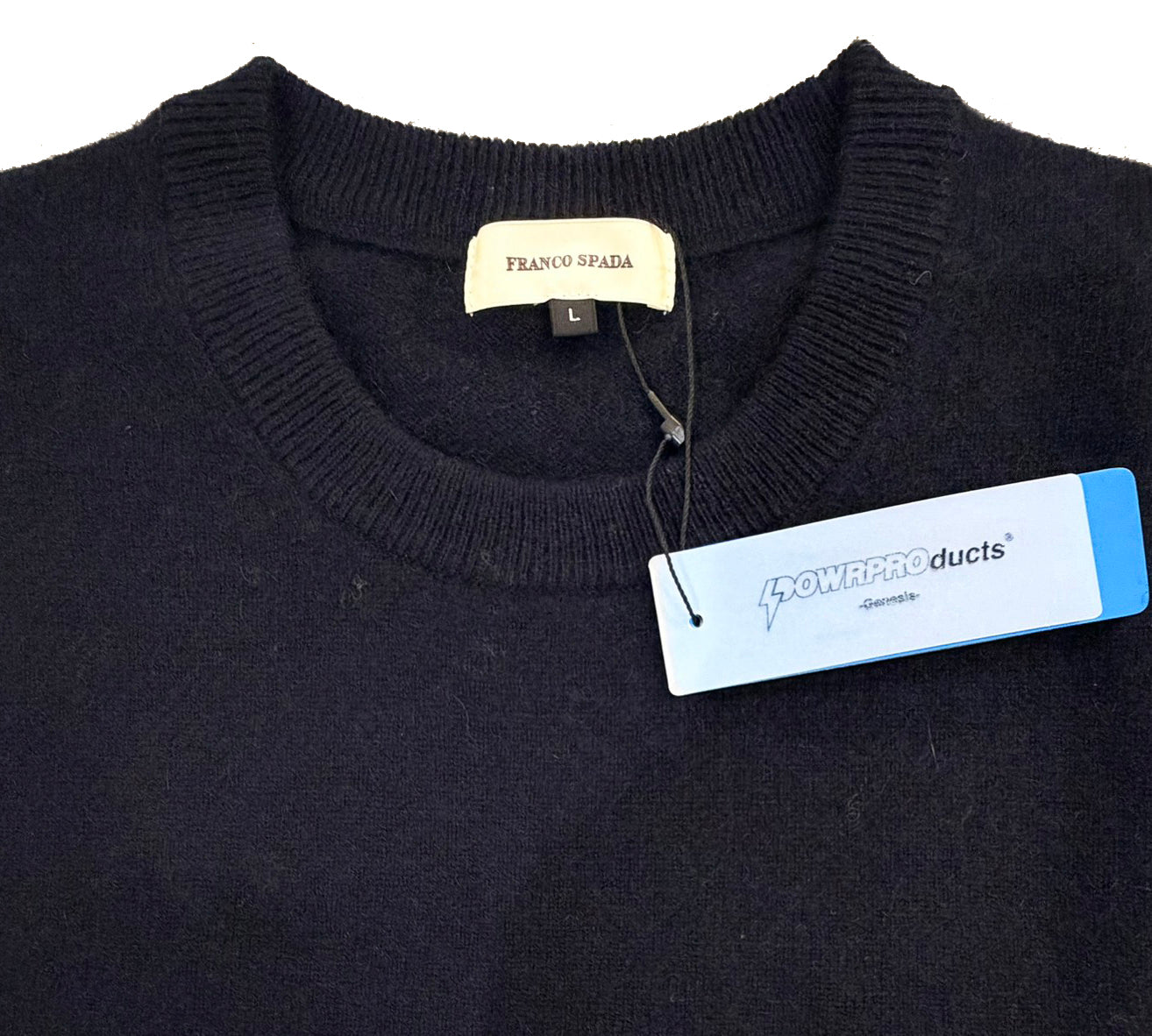 【SALE】　　 Franco Spada ( フランコスパダ )   〈手洗い可能〉【TALMUS branch】カシミヤ100%クルーネックニット