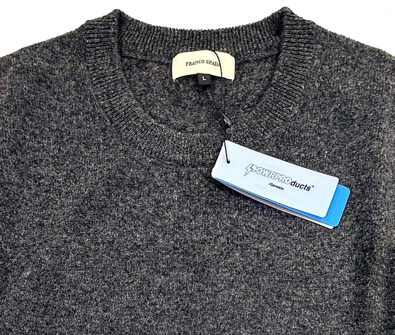 【SALE】　　 Franco Spada ( フランコスパダ )   〈手洗い可能〉【TALMUS branch】カシミヤ100%クルーネックニット