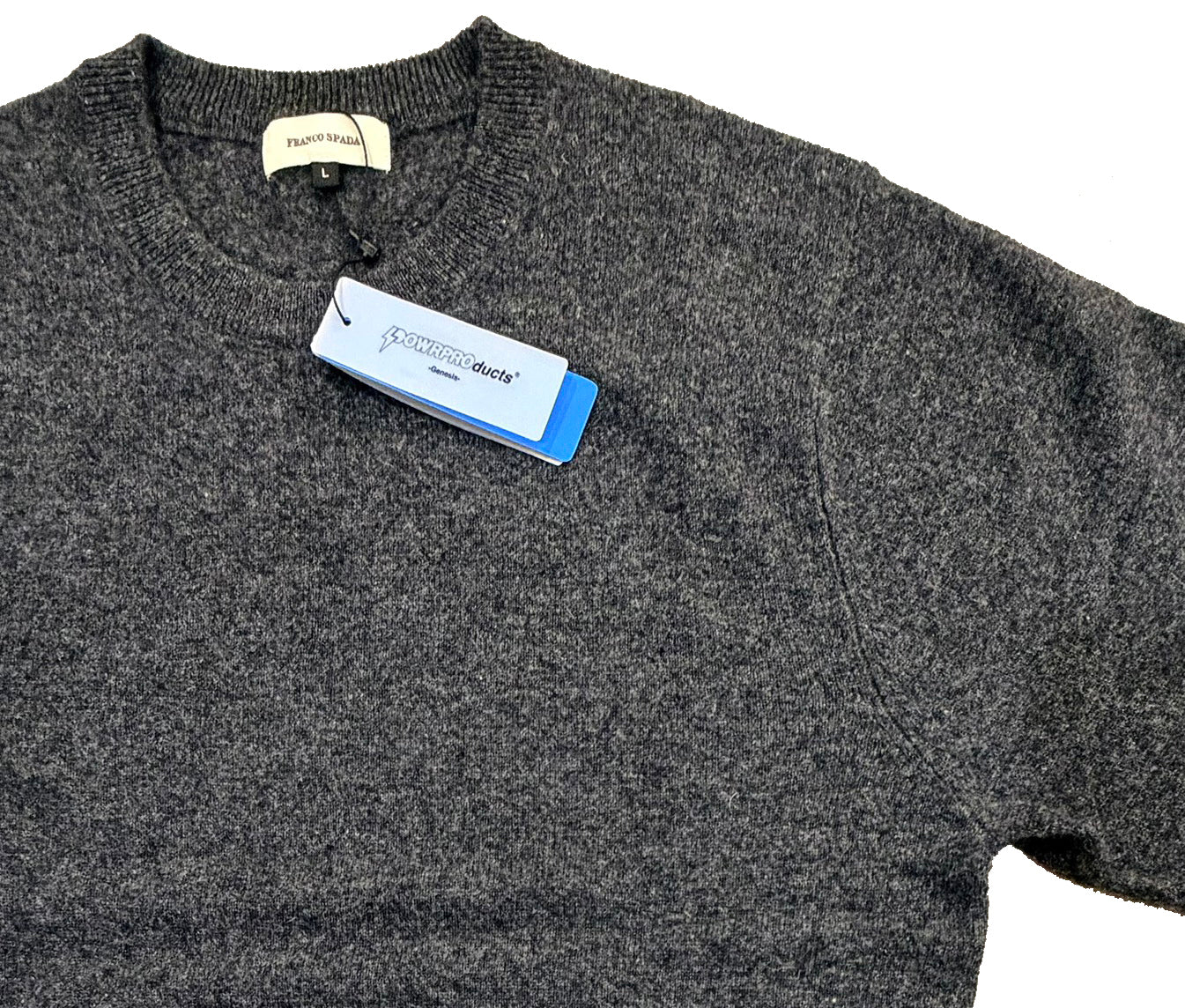 【SALE】　　 Franco Spada ( フランコスパダ )   〈手洗い可能〉【TALMUS branch】カシミヤ100%クルーネックニット