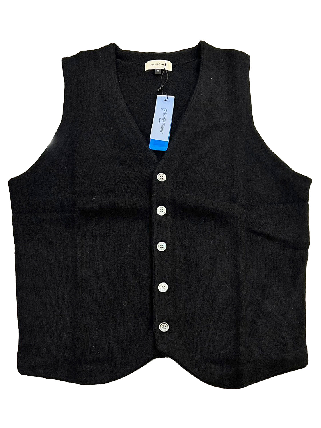 【SALE】　　 Franco Spada ( フランコスパダ )   〈手洗い可能〉【TALMUS branch】カシミヤ100%ニット前開きベスト