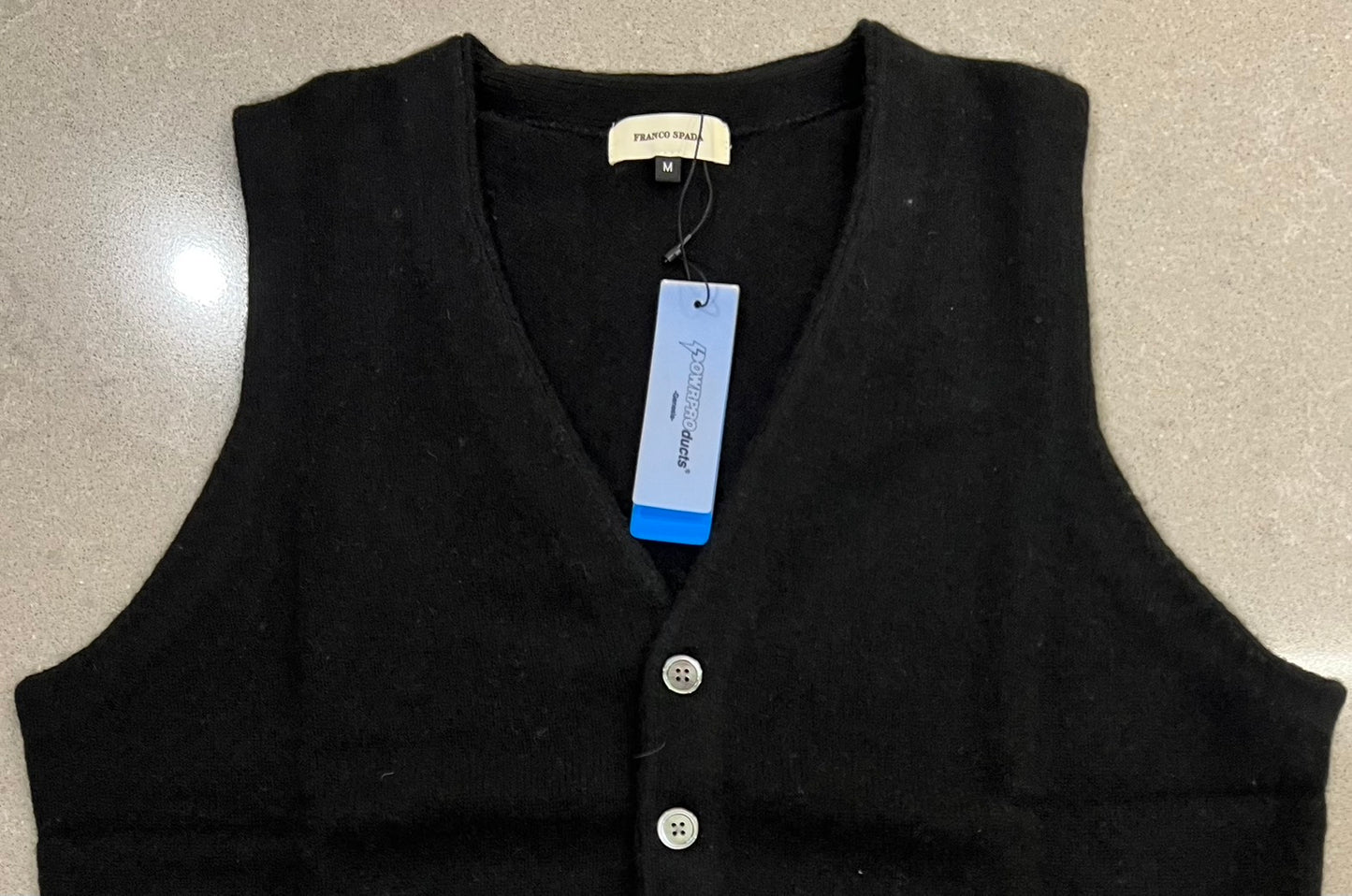 【SALE】　　 Franco Spada ( フランコスパダ )   〈手洗い可能〉【TALMUS branch】カシミヤ100%ニット前開きベスト