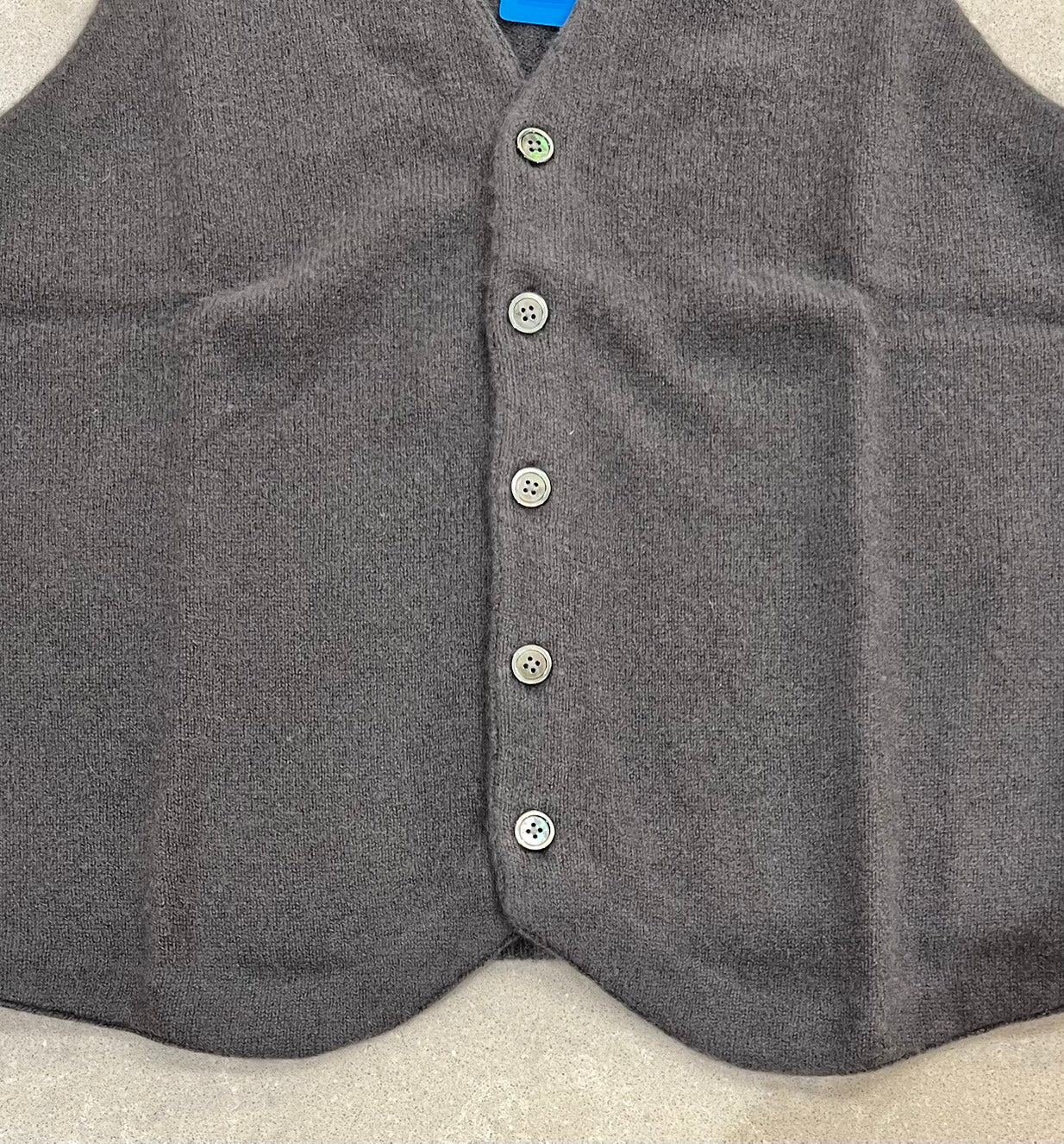 【SALE】　　 Franco Spada ( フランコスパダ )   〈手洗い可能〉【TALMUS branch】カシミヤ100%ニット前開きベスト