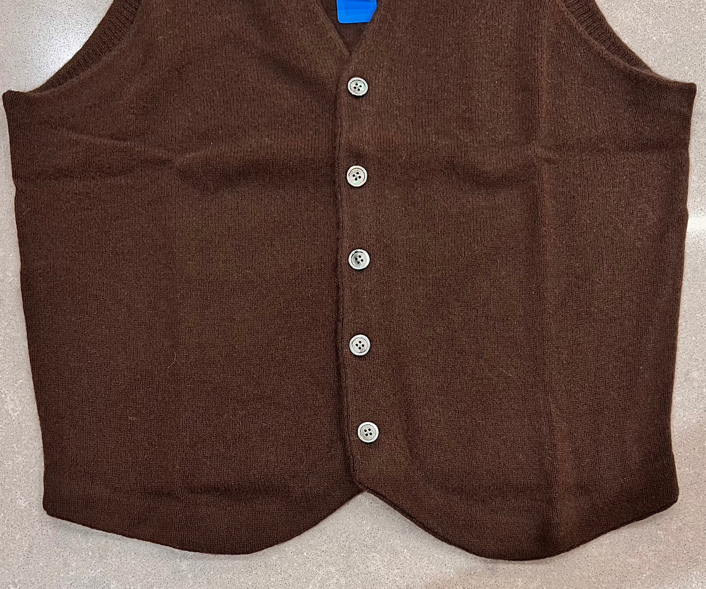 【SALE】　　 Franco Spada ( フランコスパダ )   〈手洗い可能〉【TALMUS branch】カシミヤ100%ニット前開きベスト