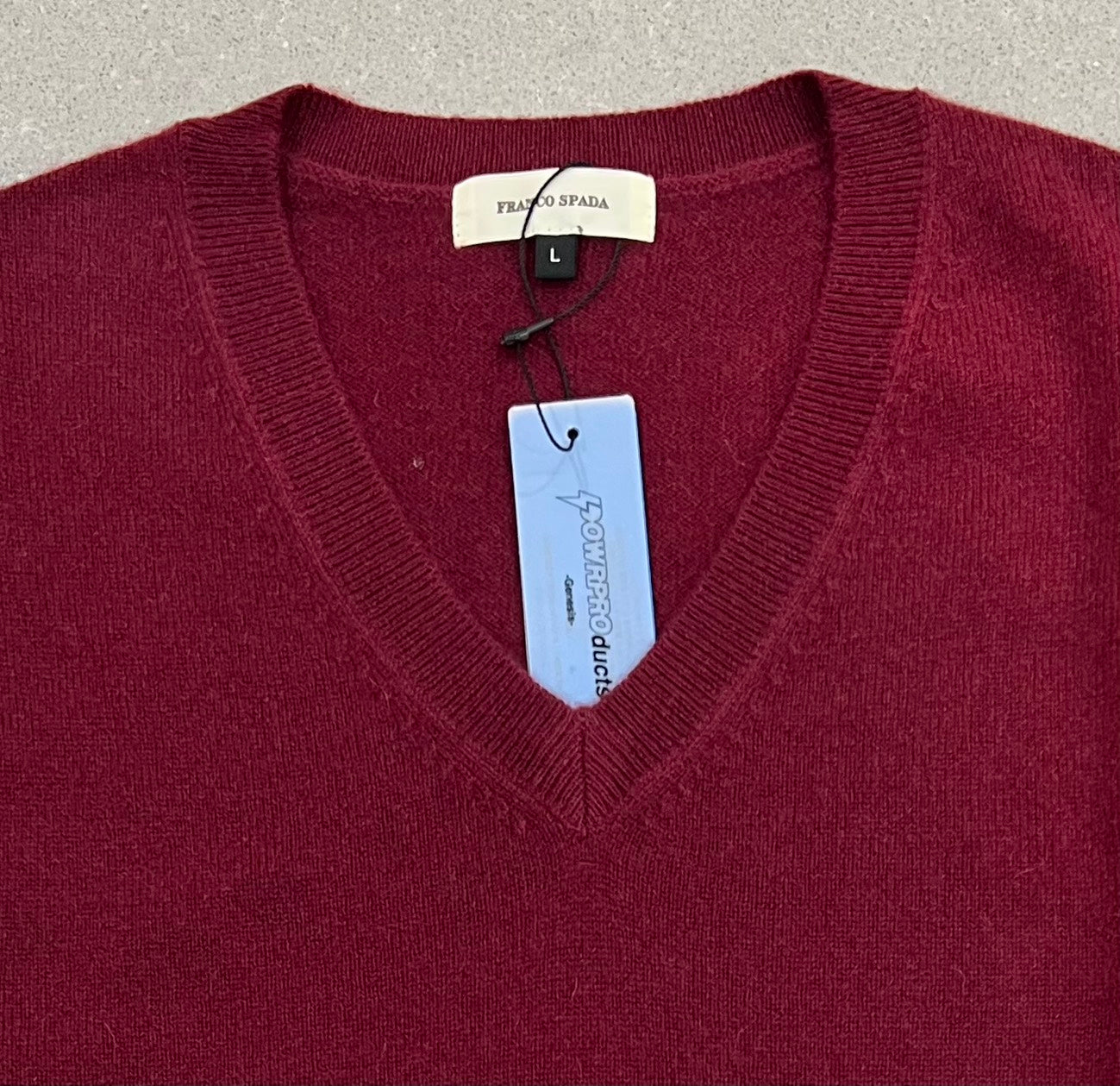 【SALE】　　 Franco Spada ( フランコスパダ )   〈手洗い可能〉【TALMUS branch】カシミヤ100%ニットベスト