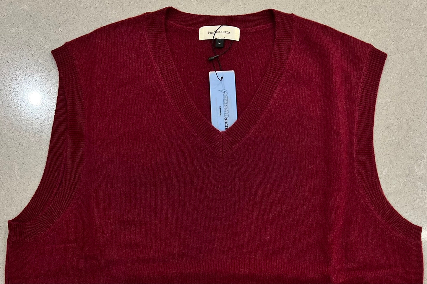 【SALE】　　 Franco Spada ( フランコスパダ )   〈手洗い可能〉【TALMUS branch】カシミヤ100%ニットベスト