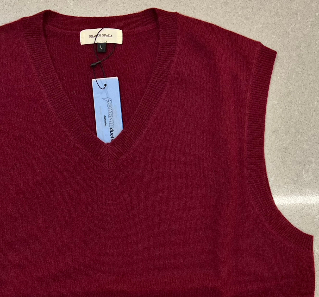 【SALE】　　 Franco Spada ( フランコスパダ )   〈手洗い可能〉【TALMUS branch】カシミヤ100%ニットベスト