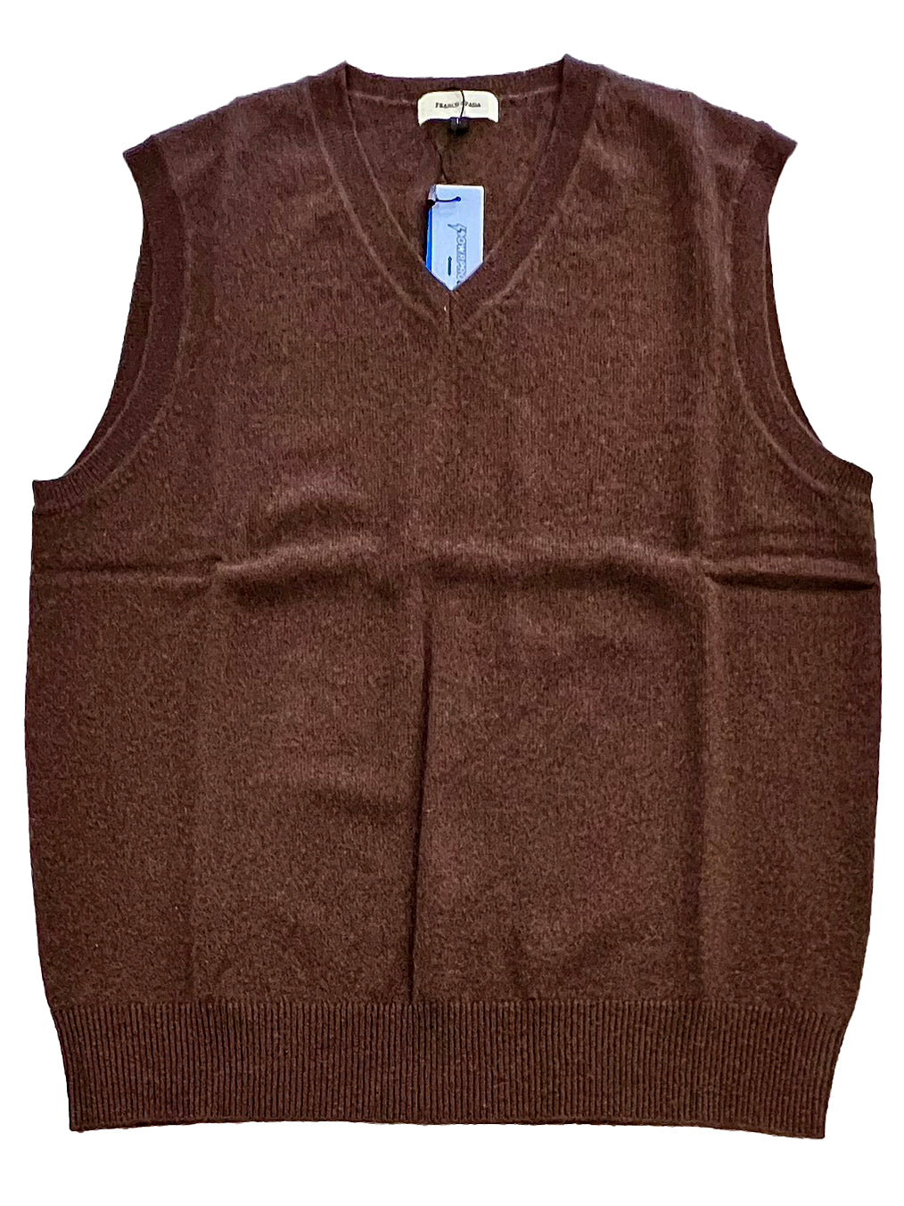 【SALE】　　 Franco Spada ( フランコスパダ )   〈手洗い可能〉【TALMUS branch】カシミヤ100%ニットベスト