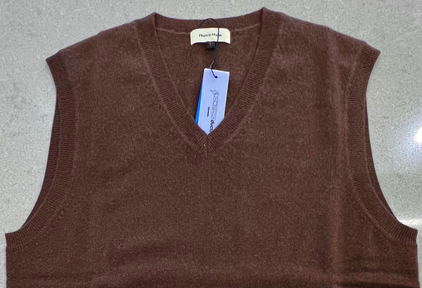 【SALE】　　 Franco Spada ( フランコスパダ )   〈手洗い可能〉【TALMUS branch】カシミヤ100%ニットベスト