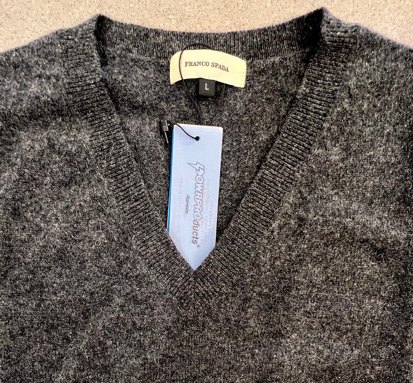 【SALE】　　 Franco Spada ( フランコスパダ )   〈手洗い可能〉【TALMUS branch】カシミヤ100%ニットベスト