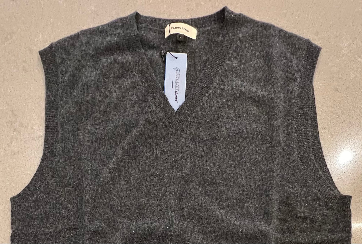 【SALE】　　 Franco Spada ( フランコスパダ )   〈手洗い可能〉【TALMUS branch】カシミヤ100%ニットベスト